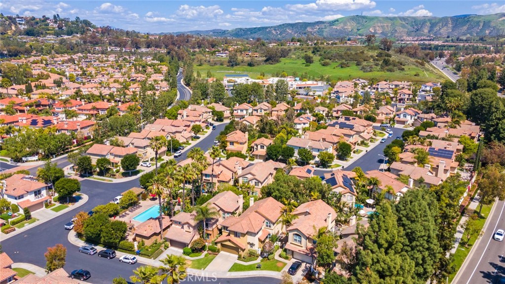 2515 Lewis Drive Tustin, CA 92782 - Photo 31 of 34 an aerial view of residential houses with city view