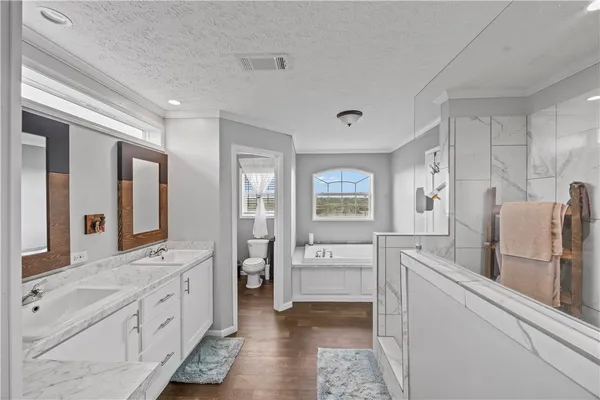 wooden floor in an empty room