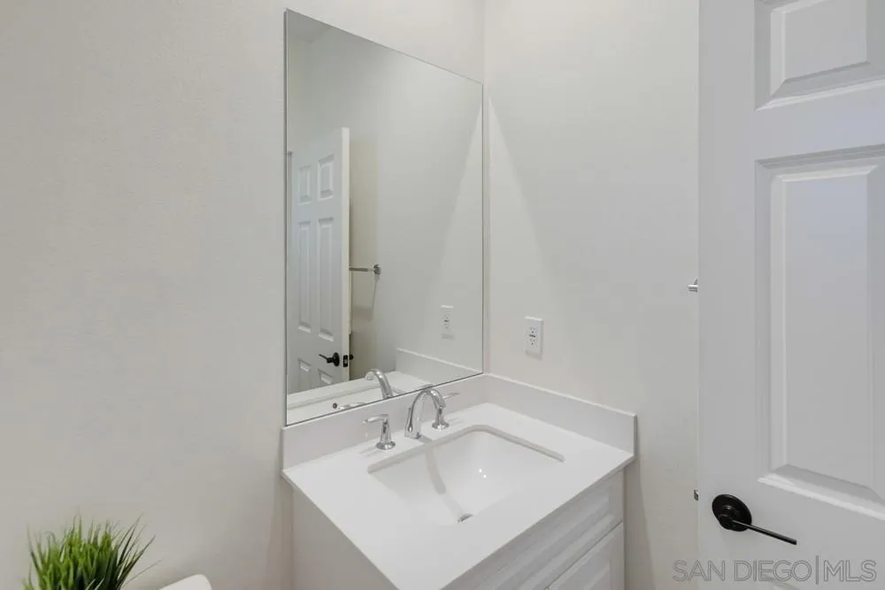 1013 Crestline Road San Marcos, CA 92069 - Photo 18 of 58 Entry level hallway half bathroom