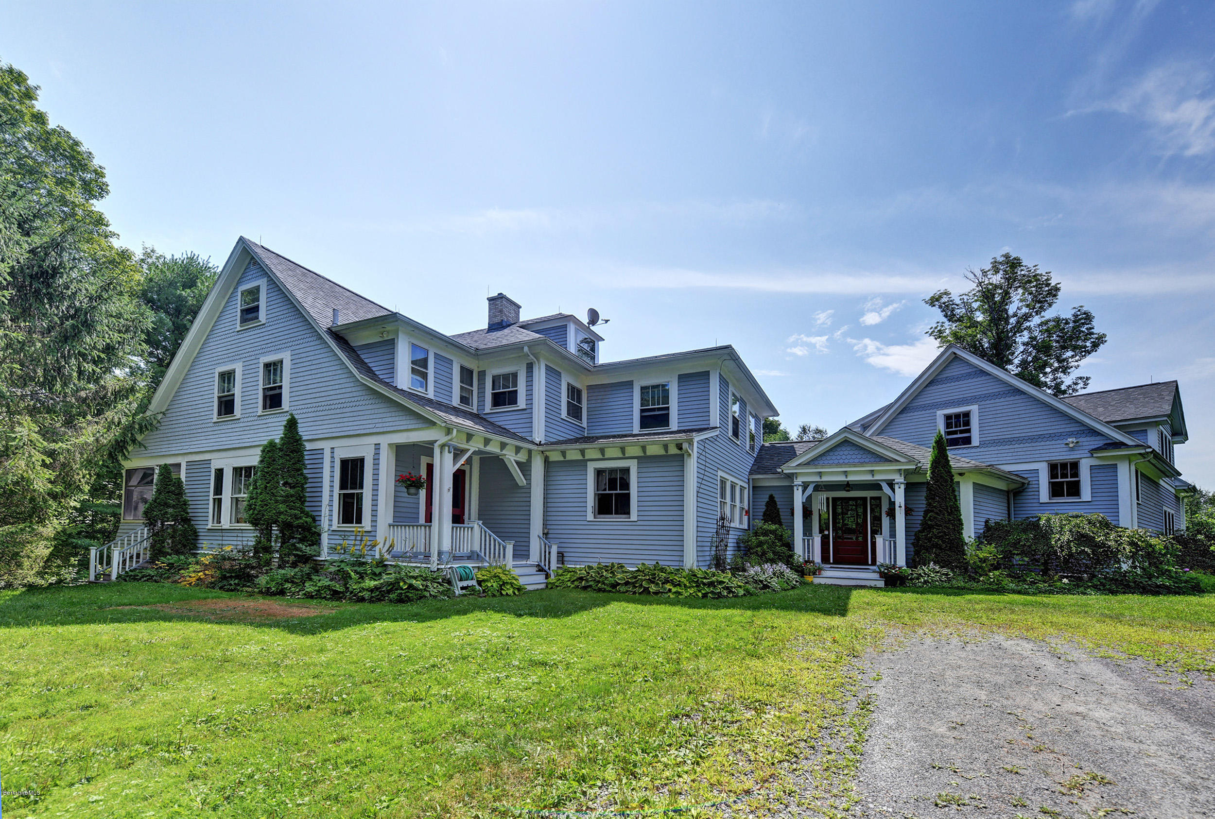 201 Rossiter Road Richmond, MA 01254 - Photo 2 of 52 front view of a house with a yard