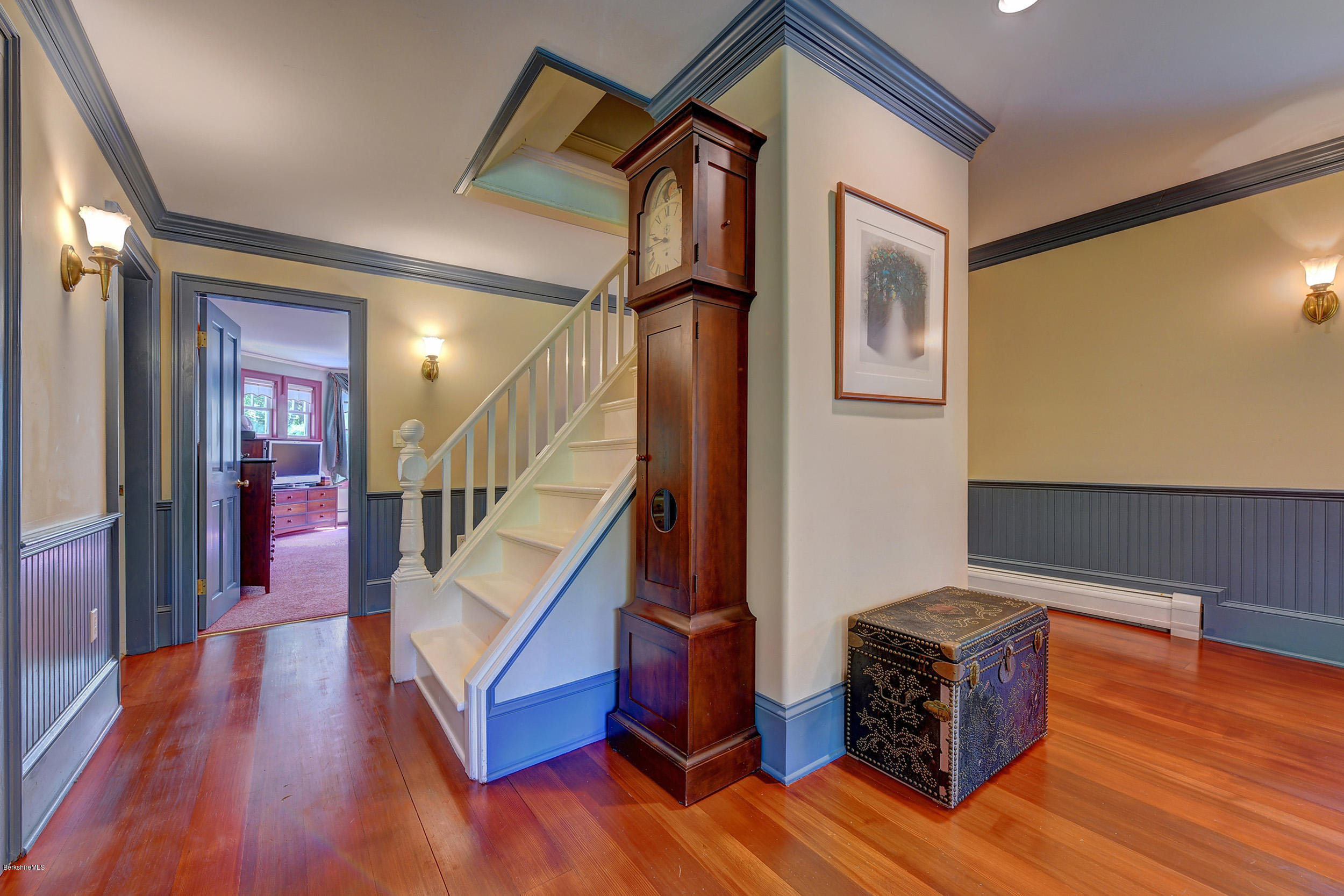 201 Rossiter Road Richmond, MA 01254 - Photo 22 of 52 a living room with wooden floors and a couch