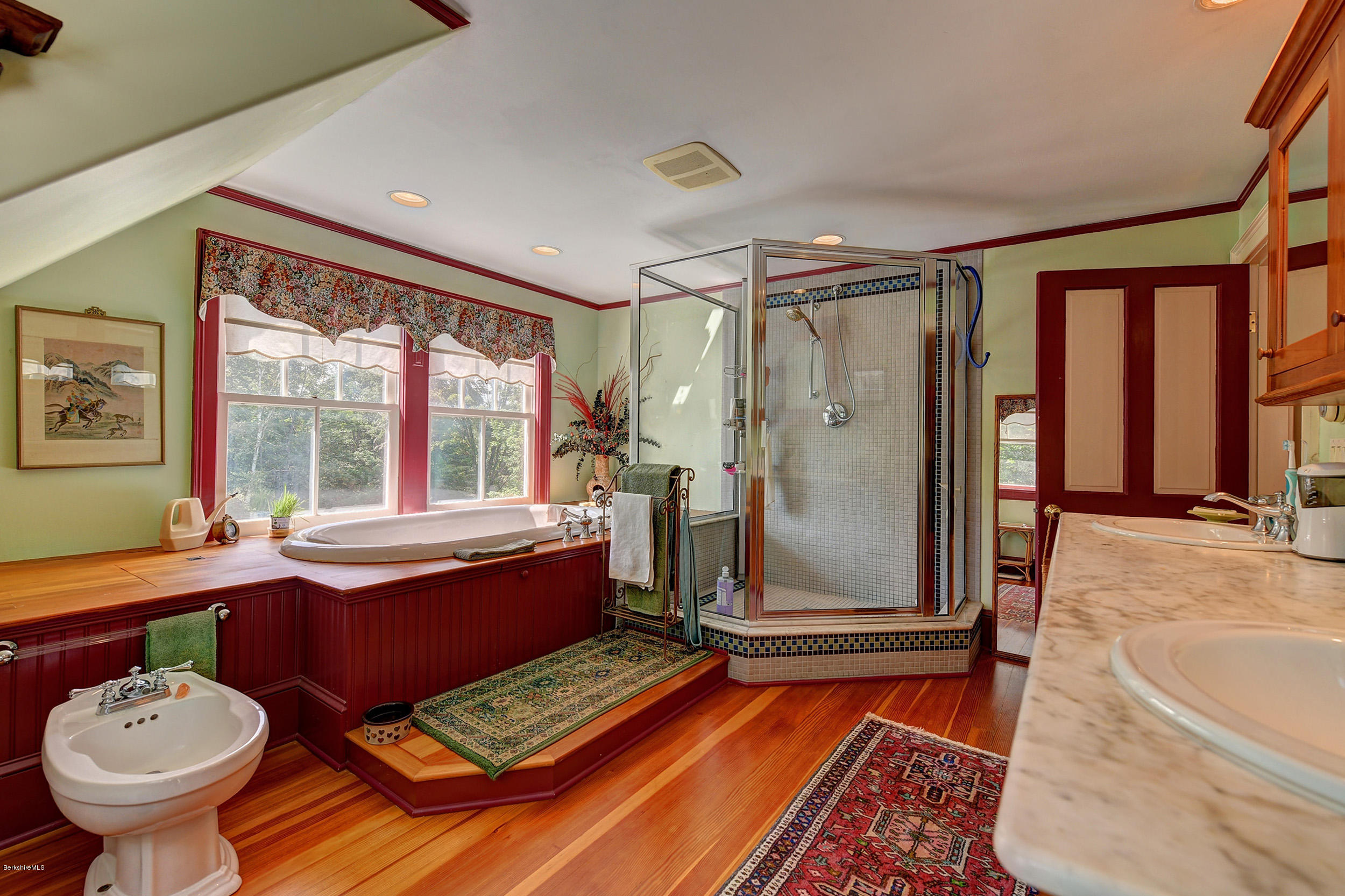 201 Rossiter Road Richmond, MA 01254 - Photo 25 of 52 a room with pool table and windows