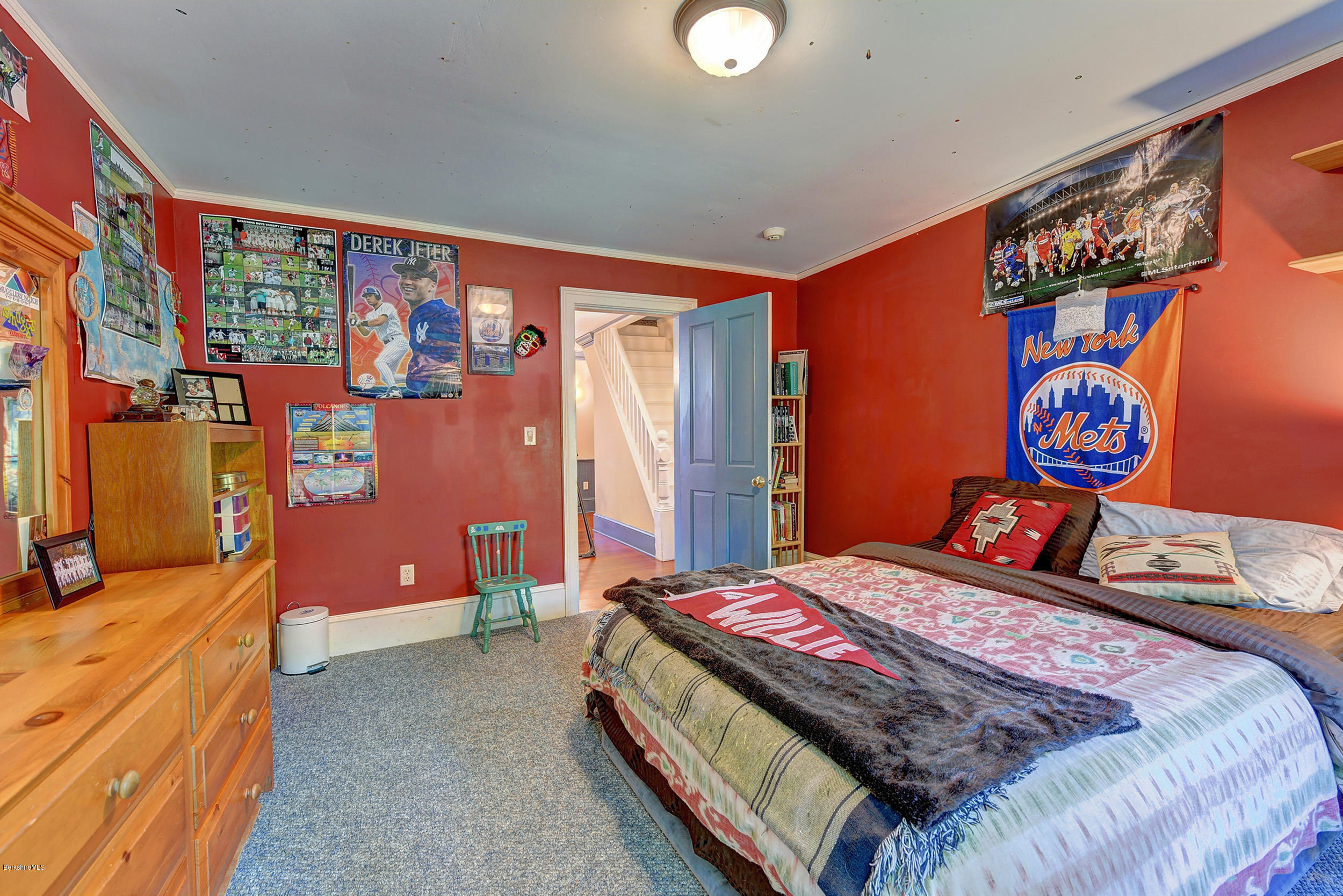 201 Rossiter Road Richmond, MA 01254 - Photo 30 of 52 a bedroom with a bed and window