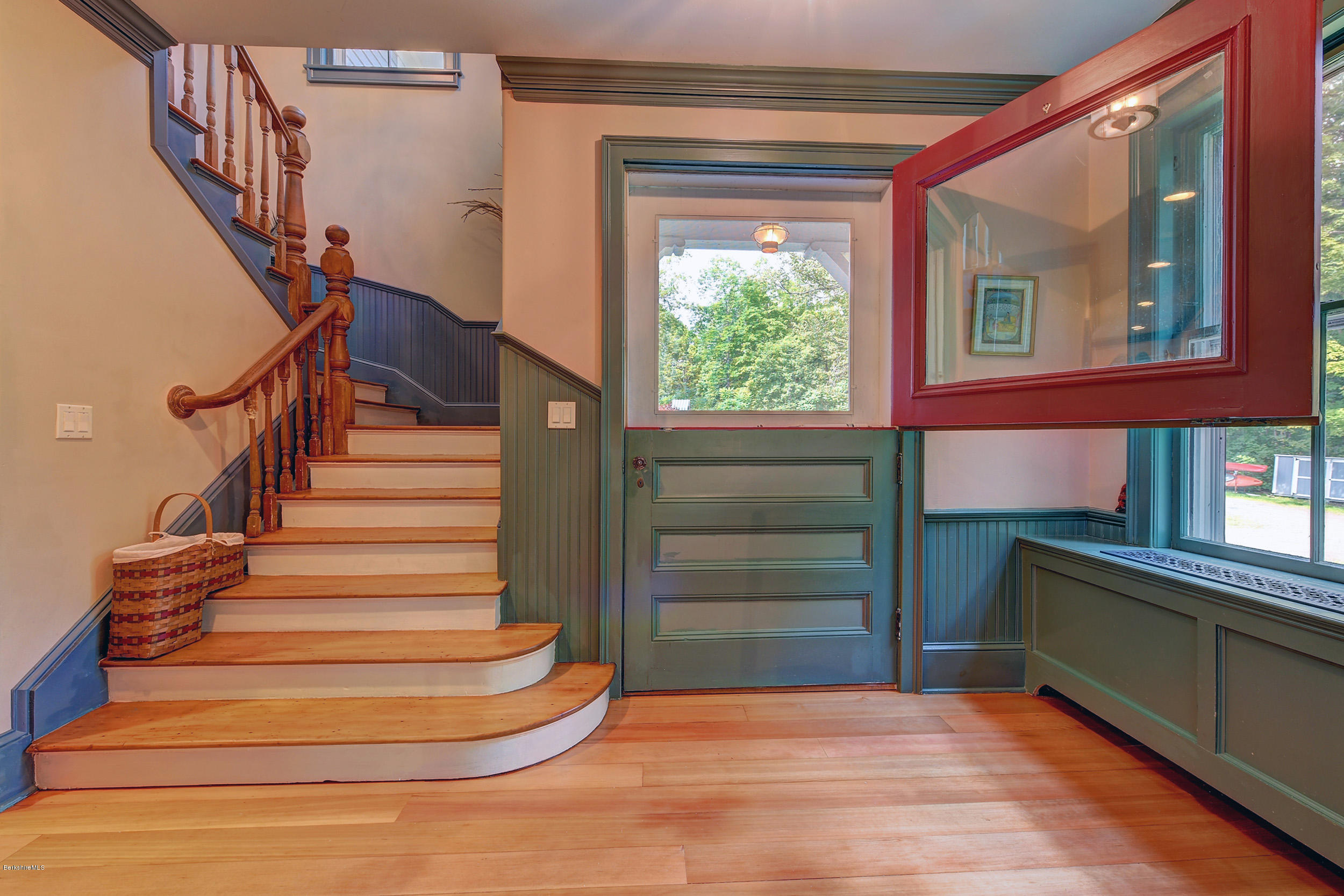 201 Rossiter Road Richmond, MA 01254 - Photo 4 of 52 a view of entryway and hall with wooden floor