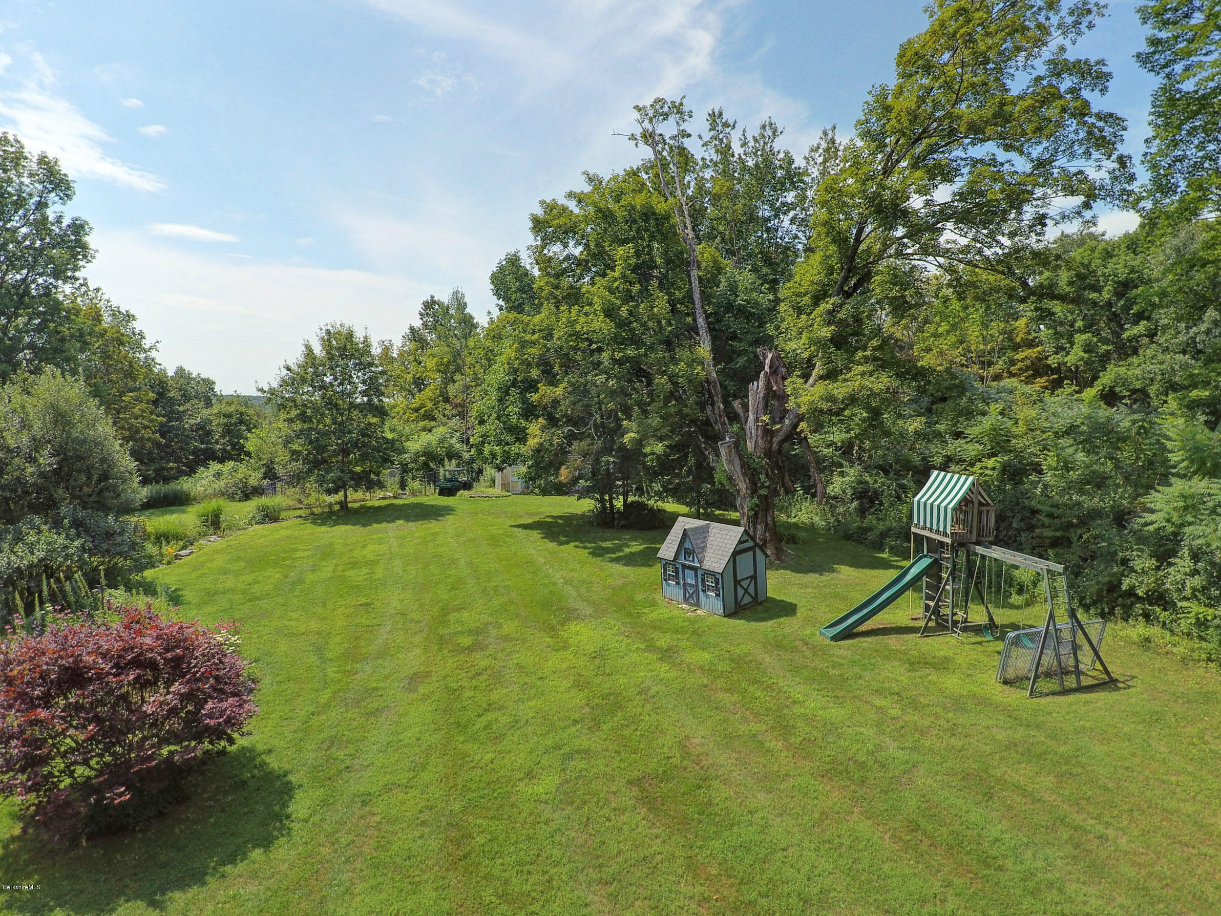201 Rossiter Road Richmond, MA 01254 - Photo 49 of 52 a view of a backyard with swimming pool