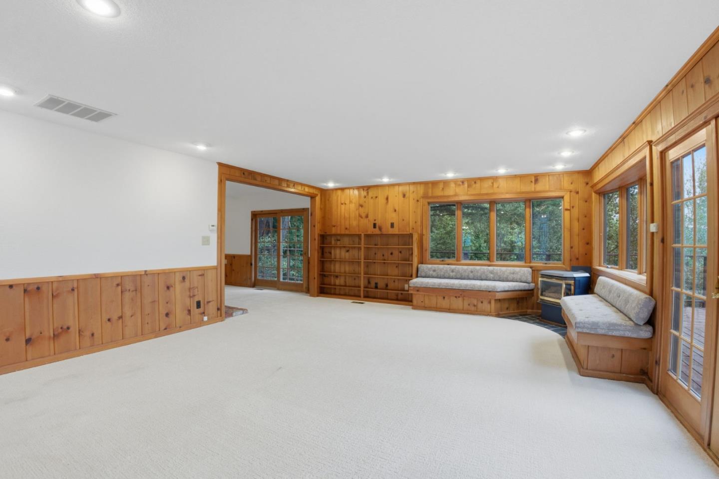 15245 Stetson Road Los Gatos, CA 95033 - Photo 21 of 60 a view of an empty room with glass door