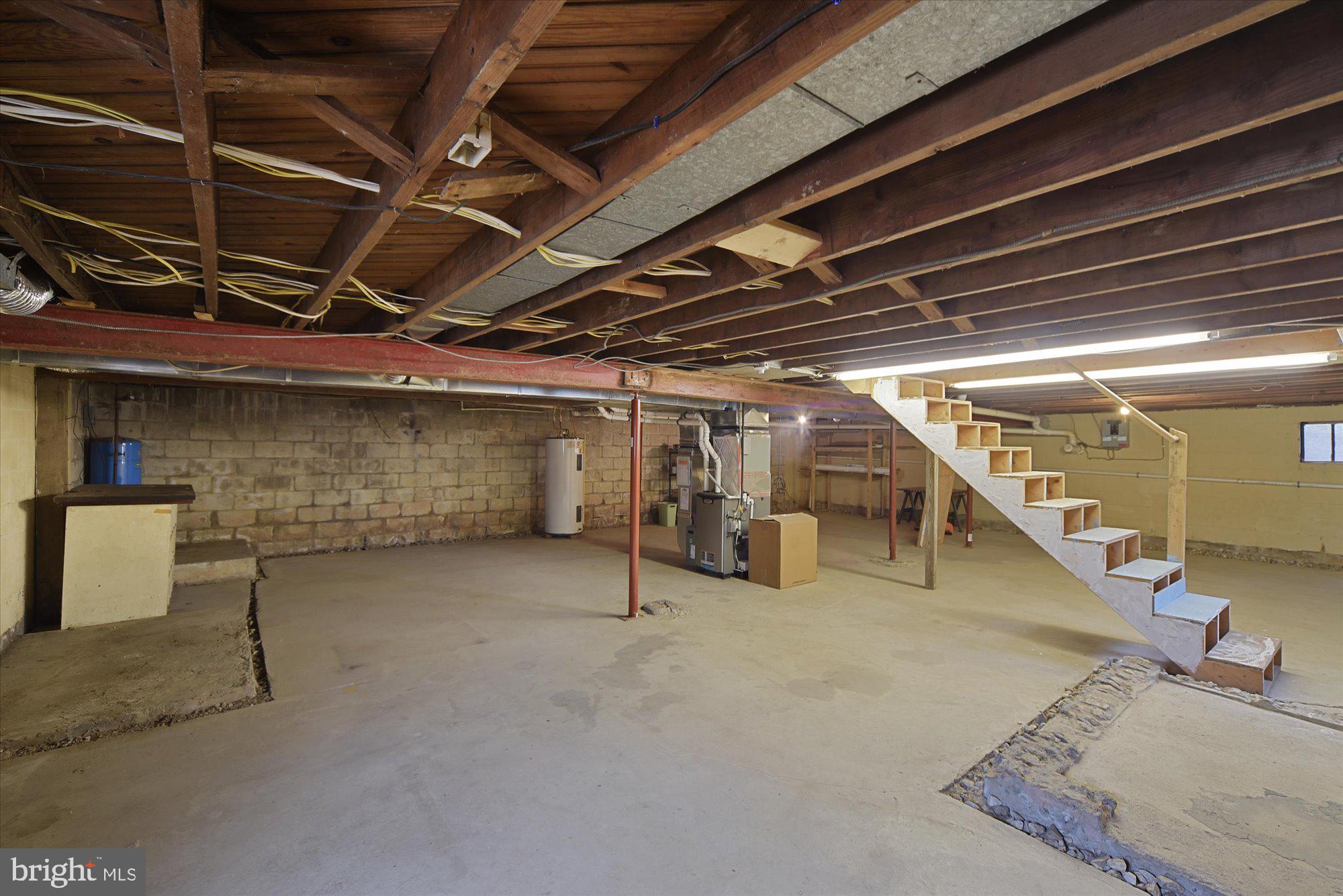 19312 Ensor Road White Hall, MD 21161 - Photo 31 of 33 The unfinished lower level offers great storage