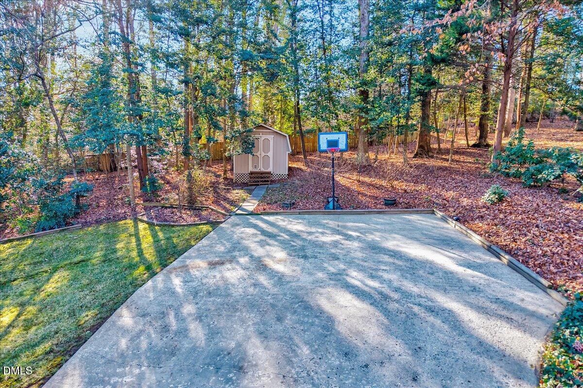 1208 Turner Farms Road Garner, NC 27529 - Photo 34 of 38 a view of a park with large trees