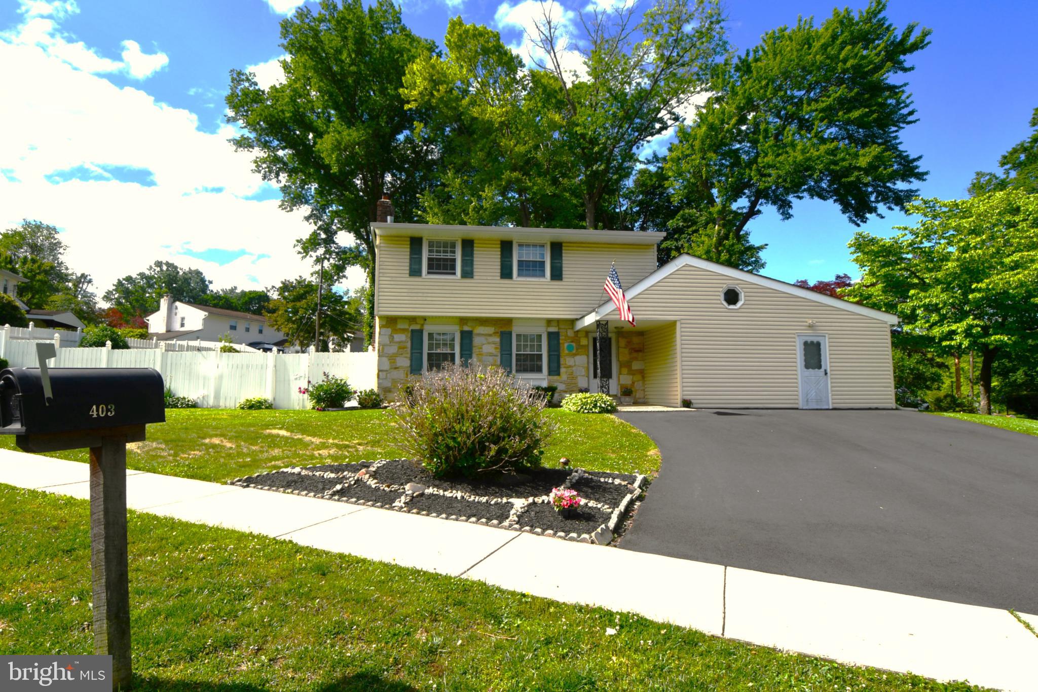 403 Bruce Road Feasterville-Trevose, PA 19053 - Photo 4 of 40 Replaced sidewalks, driveway