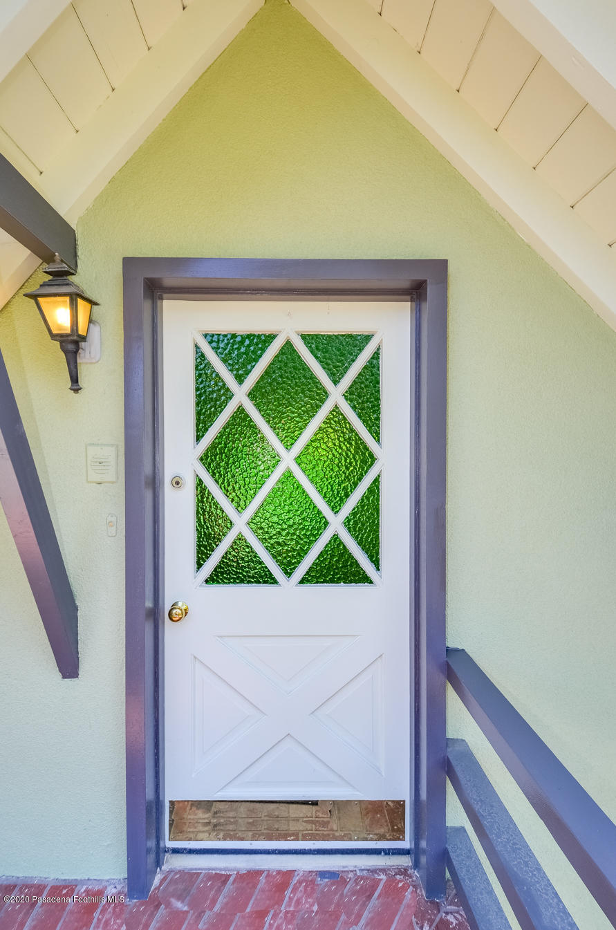 588 Glen Holly Drive Pasadena, CA 91105 - Photo 4 of 31 a view of front door