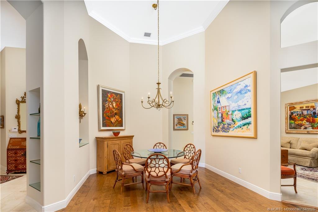 2888 Southeast Dune Drive Stuart, FL 34996 - Photo 14 of 53 Steps from living area with kitchen directly behin