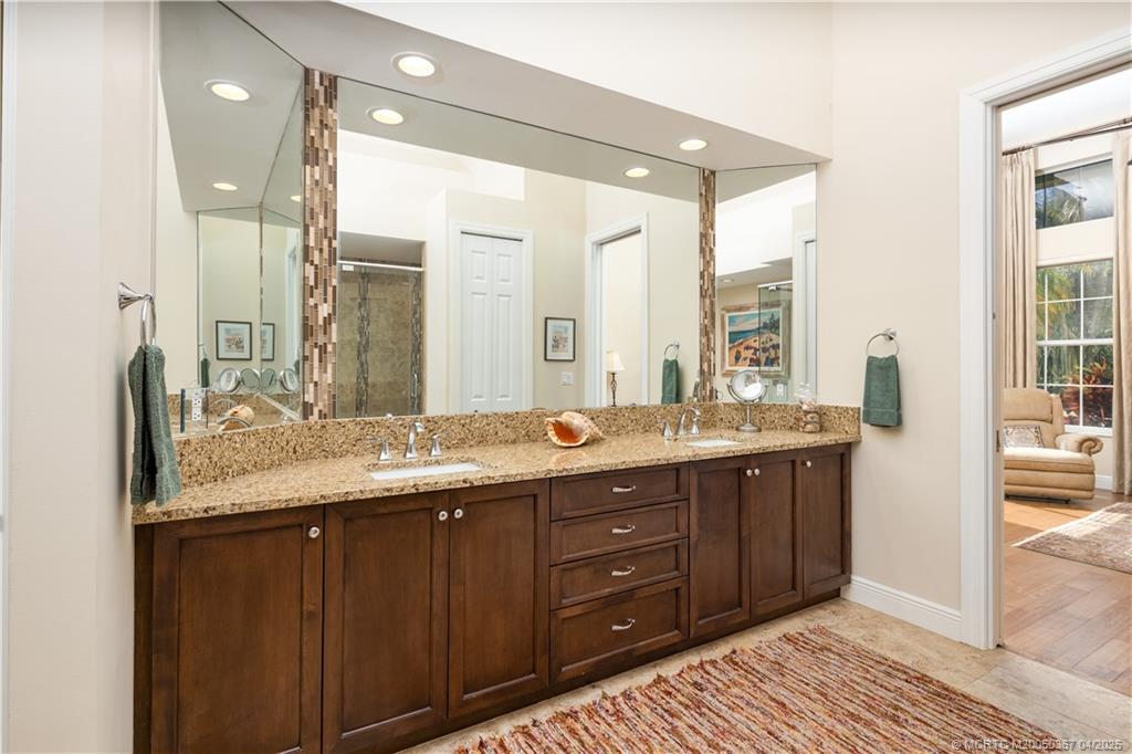 2888 Southeast Dune Drive Stuart, FL 34996 - Photo 19 of 53 Dual sinks