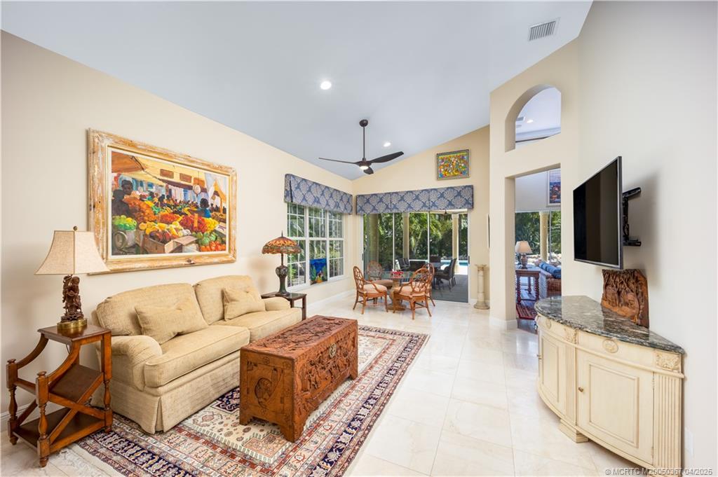 2888 Southeast Dune Drive Stuart, FL 34996 - Photo 21 of 53 Relaxing area just off the kitchen