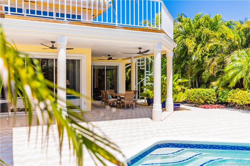 2888 Southeast Dune Drive Stuart, FL 34996 - Photo 29 of 53 Covered areas surrounding the pool to enjoy BBQ