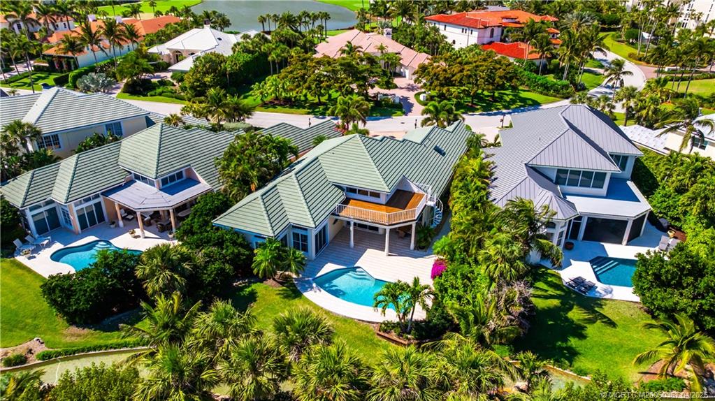 2888 Southeast Dune Drive Stuart, FL 34996 - Photo 4 of 53 Aerial from the rear of the property