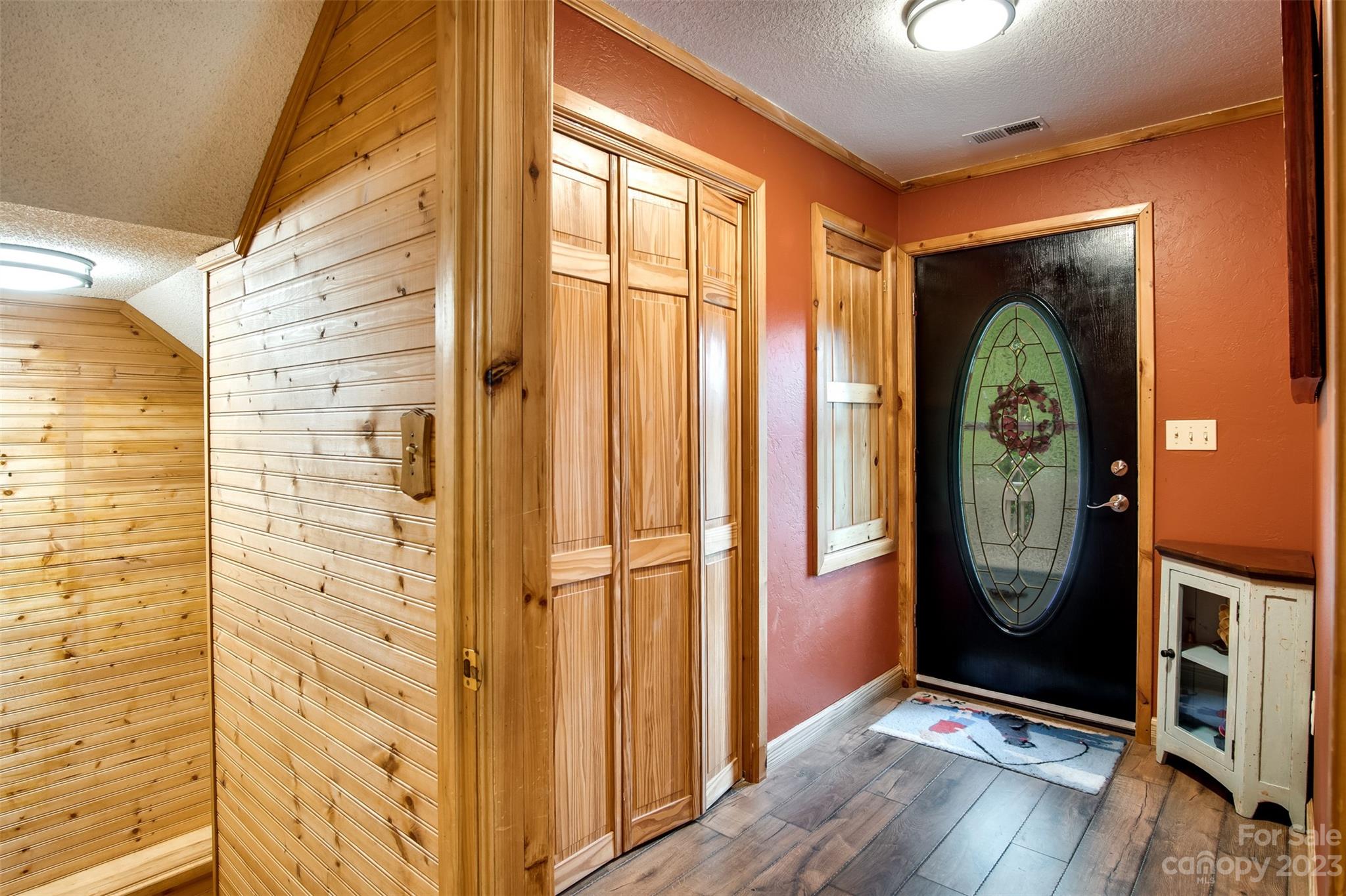 669 Walker Point Road Hayesville, NC 28904 - Photo 13 of 46 a view of a entryway with wooden floor