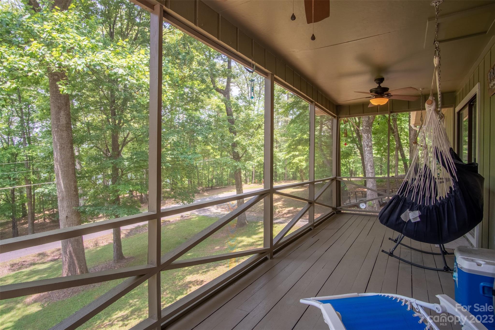 669 Walker Point Road Hayesville, NC 28904 - Photo 30 of 46 a view of a city from a balcony