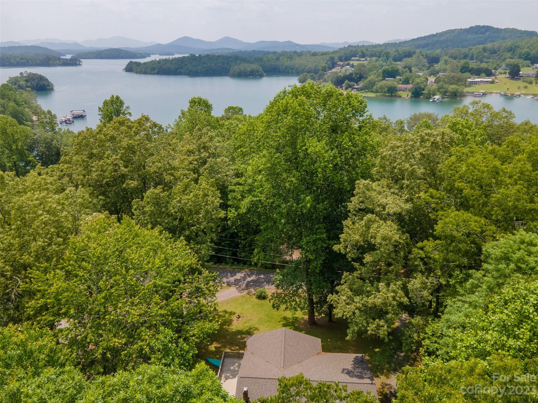 669 Walker Point Road Hayesville, NC 28904 - Photo 44 of 46 a view of lake with green space
