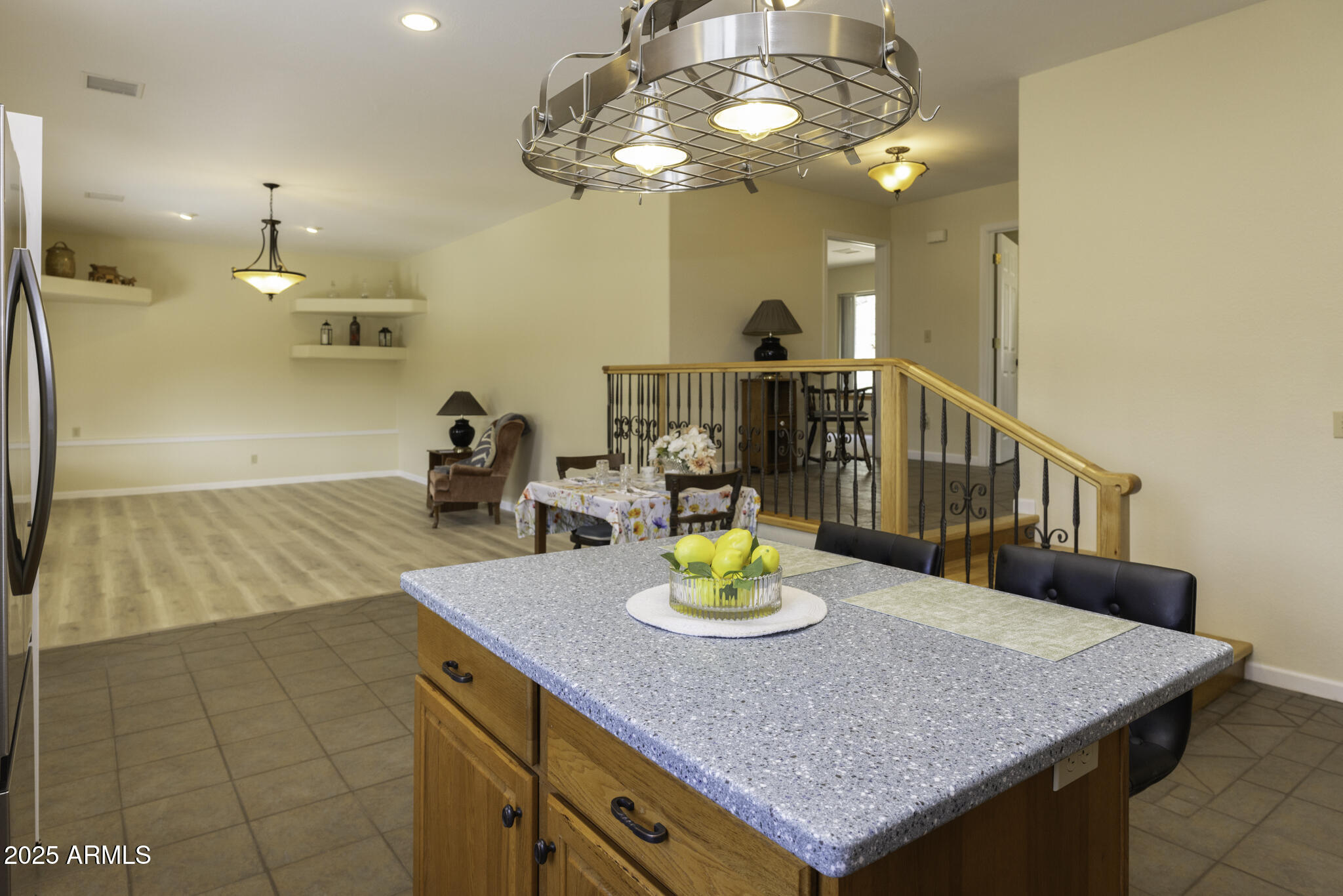 18168 Spoon Road Peeples Valley, AZ 86332 - Photo 8 of 32 a kitchen with a sink cabinets and wooden floor