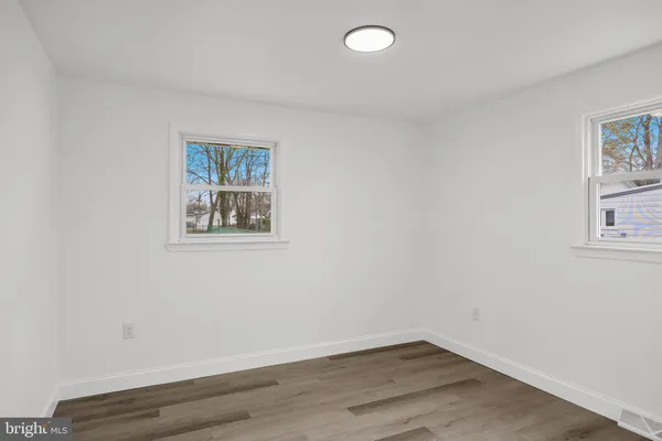 wooden floor in an empty room