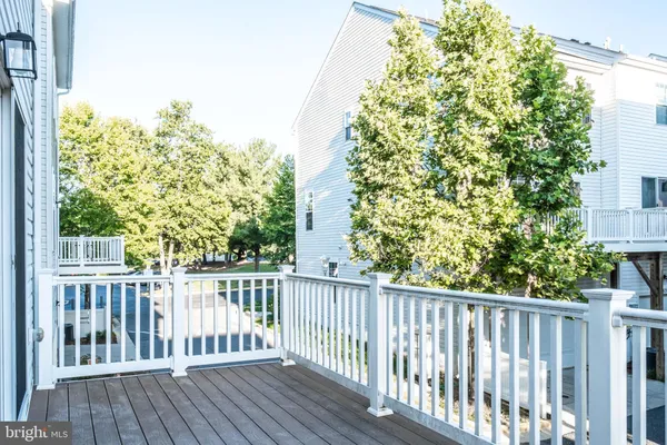 a view of a wooden fence