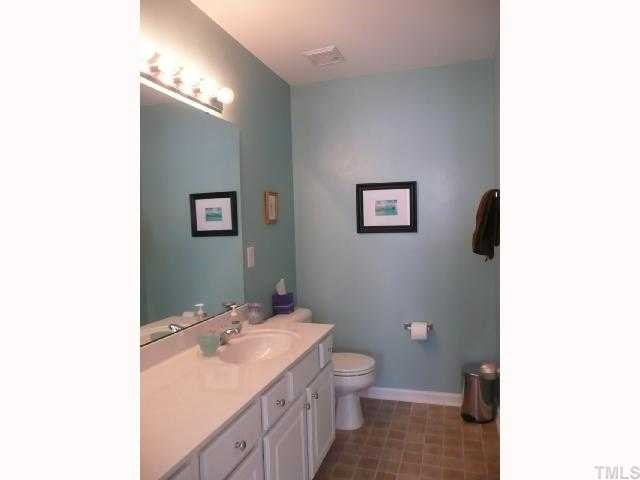 4355 Sugarbend Way Raleigh, NC 27606 - Photo 10 of 12 Master bath with plenty of counter space and a garden tub.
