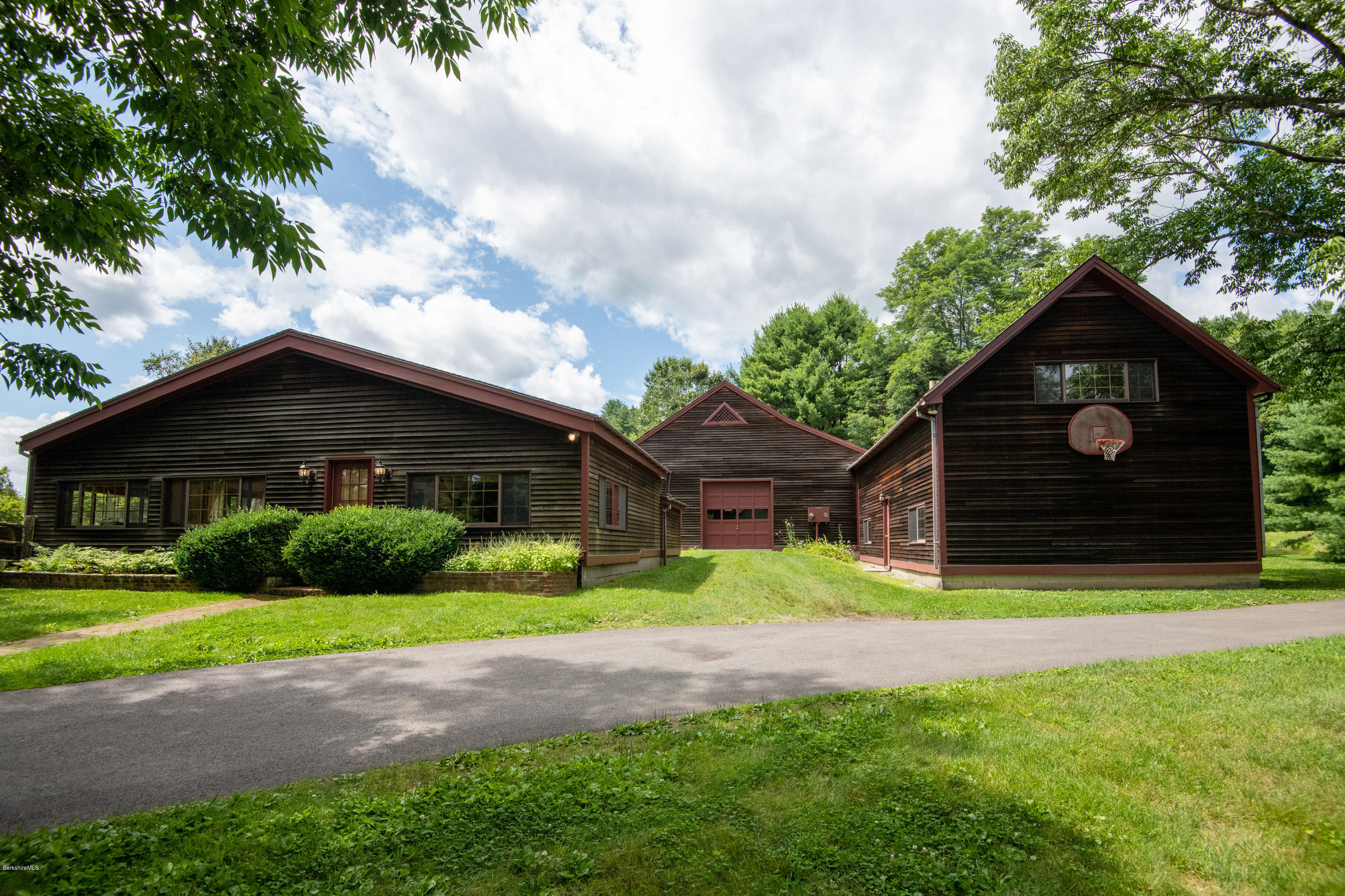 4-Season Pool House with Attached Barn