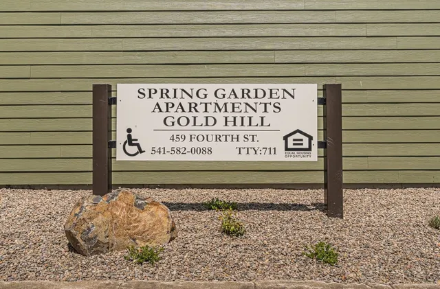 a sign on the side of a building