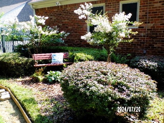 3249 Clarke Road Memphis, TN 38115 - Photo 24 of 24 a view of a garden with flowers