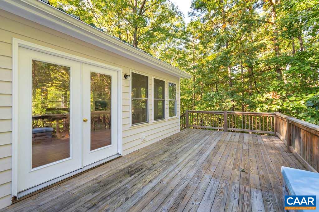 2608 Rio Mills Road Earlysville, VA 22936 - Photo 28 of 38 a view of deck with wooden floor and outdoor space