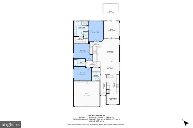 a picture of a floor plan