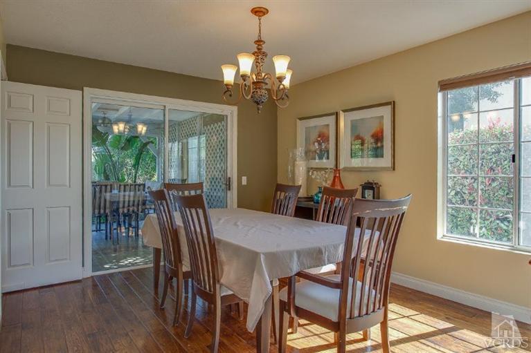 3606 Claridge Court Simi Valley, CA 93063 - Photo 13 of 58 a view of a dining room with furniture window and outside view