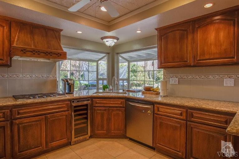 3606 Claridge Court Simi Valley, CA 93063 - Photo 18 of 58 a kitchen with sink and cabinets