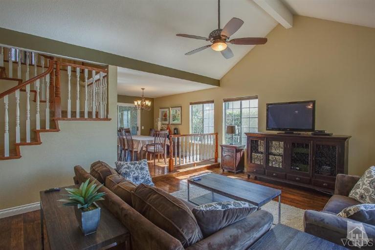 3606 Claridge Court Simi Valley, CA 93063 - Photo 10 of 58 a living room with furniture and a fireplace