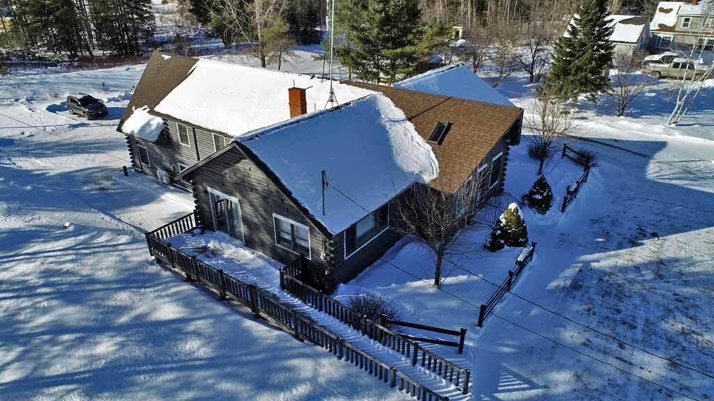205 Oakfield Smyrna Road Oakfield, ME 04763 - Photo 2 of 88 me-log-home-aerial