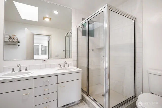 a view of an outdoor space with a balcony