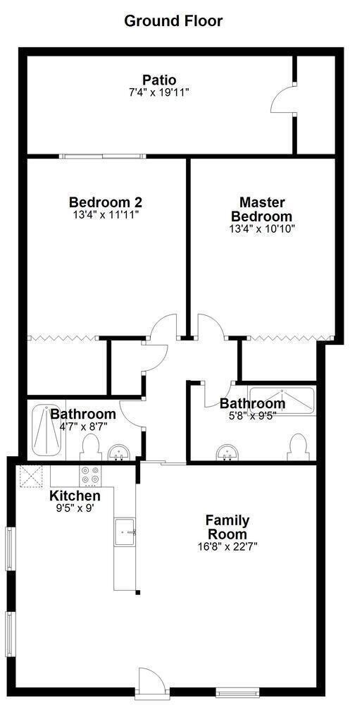 569 Monaco L Delray Beach Delray Beach, FL 33446 - Photo 32 of 32 2:2 KP Floor Plan 2