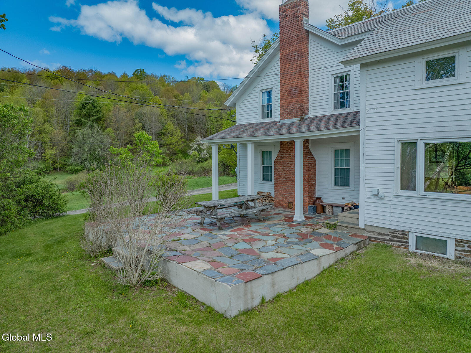 234 South Grimes Hill Road Hebron, NY 12832 - Photo 10 of 67 Side Porch & Slate Patio