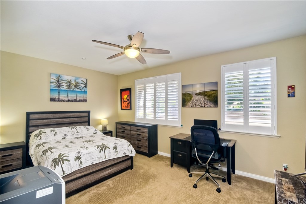 4115 Karst Road Carlsbad, CA 92010 - Photo 21 of 33 a bedroom with a bed and a desk