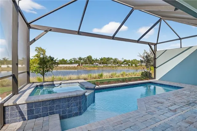 a outdoor view with a seating space