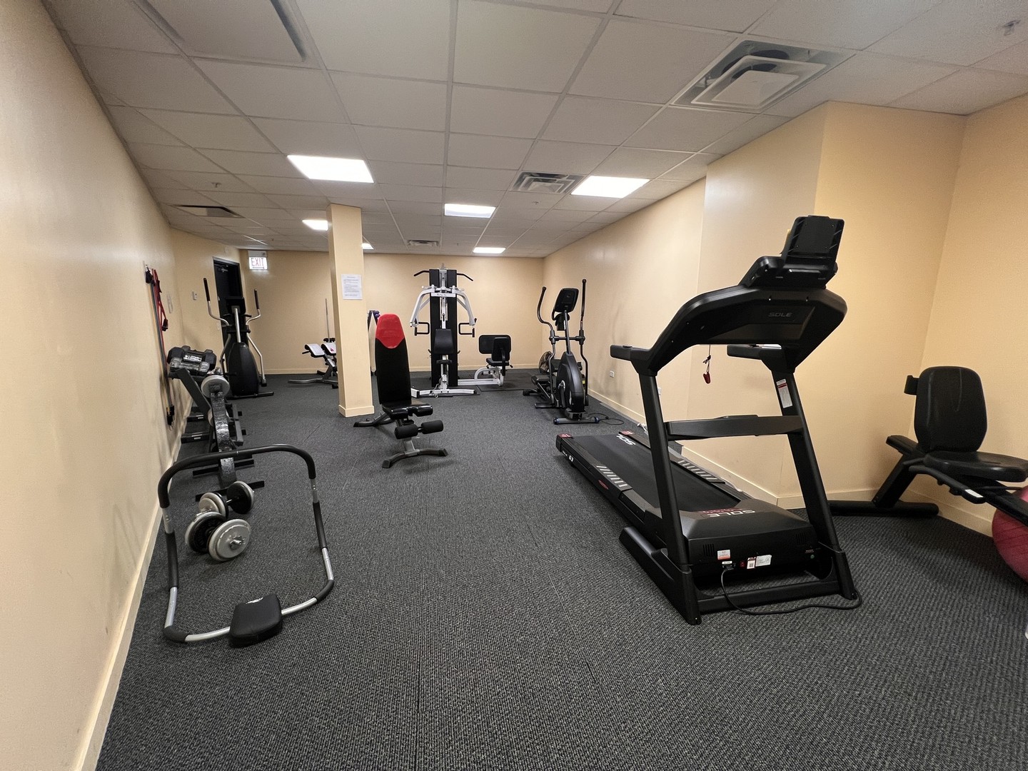 4715 North Racine Avenue, Unit 303 Chicago, IL 60640 - Photo 14 of 18 a view of a room with gym equipment