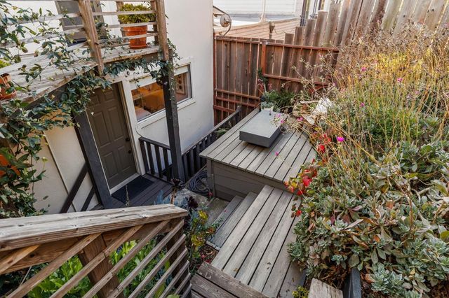 a view of balcony and deck