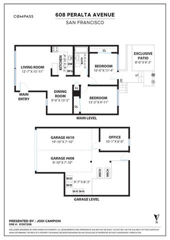 $920,000 | 608 Peralta Avenue, San Francisco, CA 94110