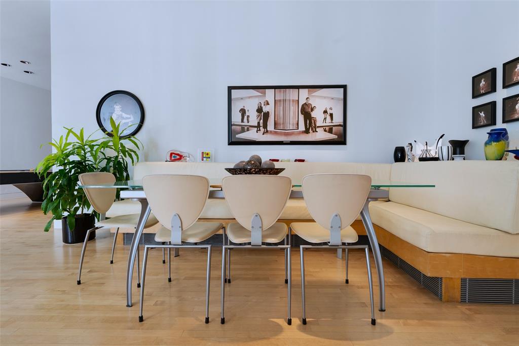 4130 Cochran Chapel Road Dallas, TX 75209 - Photo 16 of 40 a view of a dining room with furniture