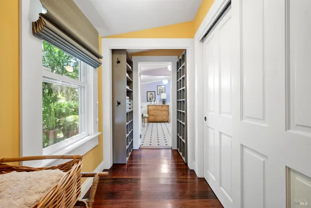 a bathroom with a sink and a window