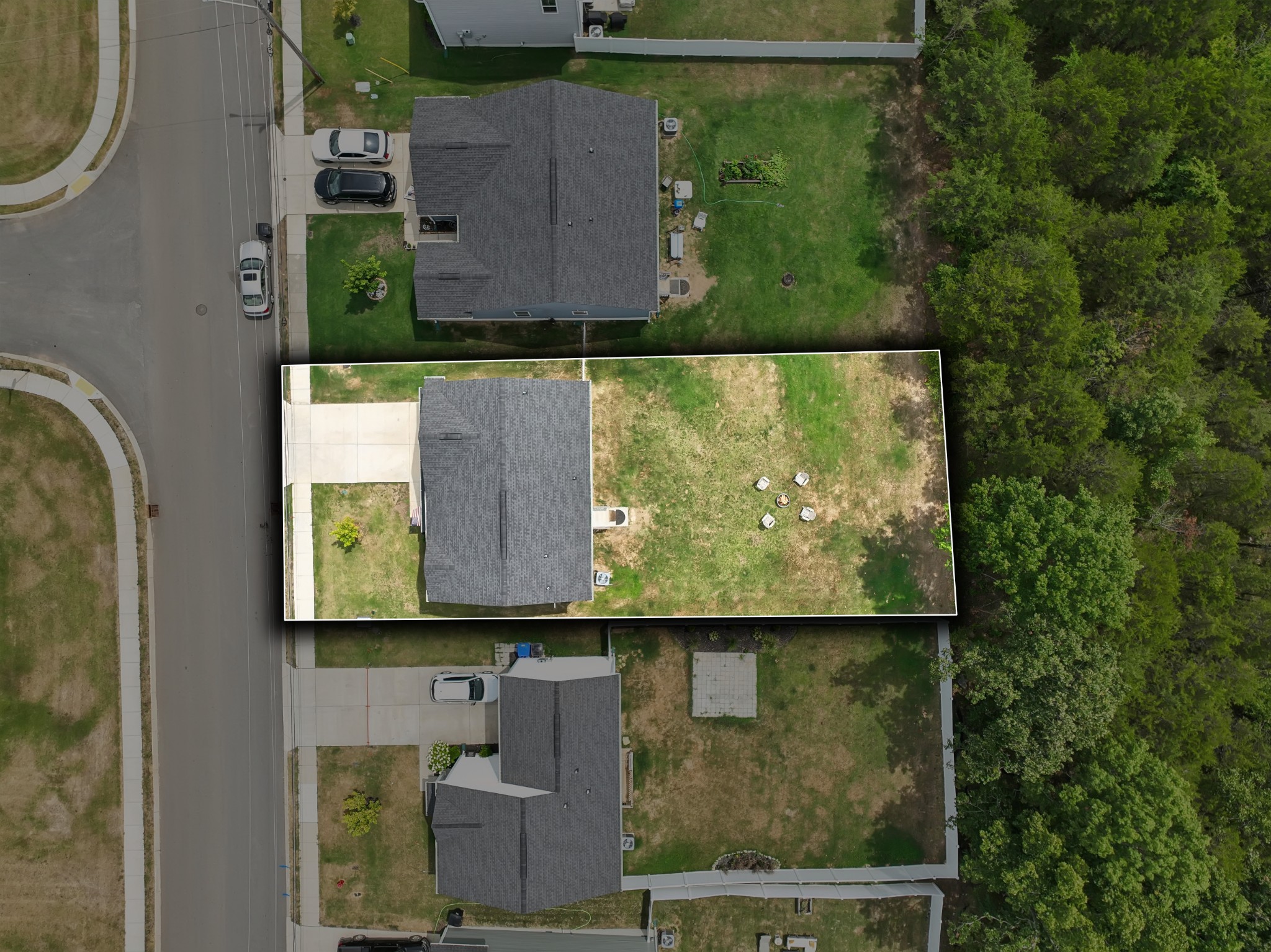 1718 Quail Run Way Spring Hill Spring Hill, TN 37174 - Photo 39 of 40 an aerial view of residential houses with outdoor space and swimming pool