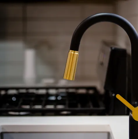 a close view of door