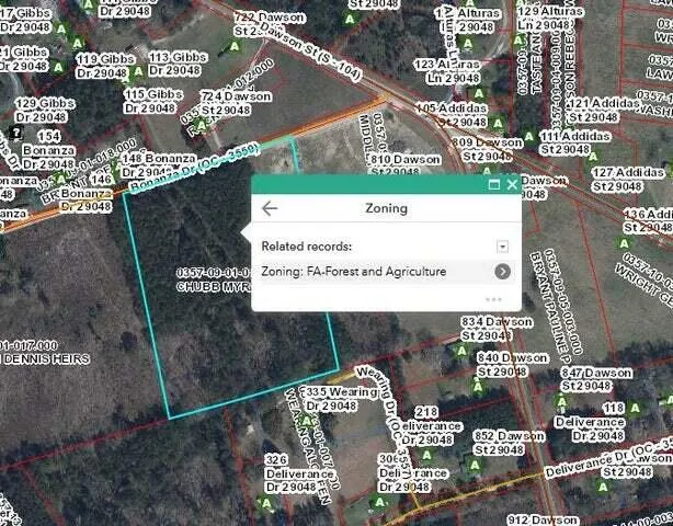 $165,000 | 0 Bonanza Drive, Eutawville, SC 29048