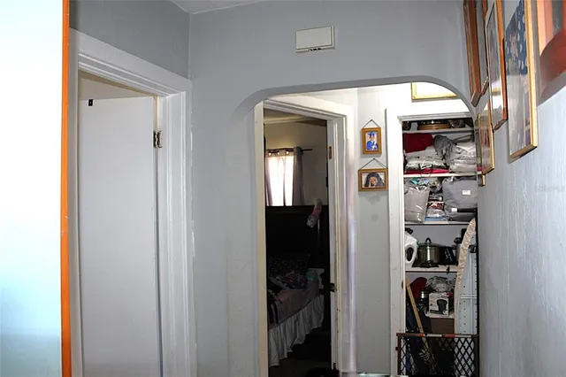 a view of water heater room