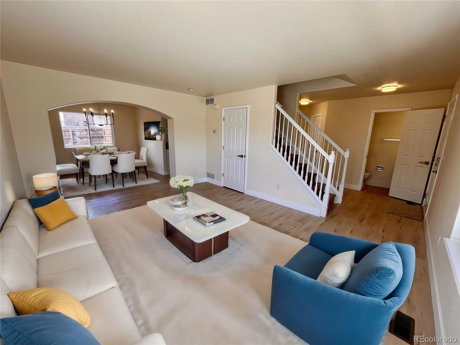 4660 Skylark Road Colorado Springs, CO 80916 - Photo 8 of 33 a living room with furniture and a window